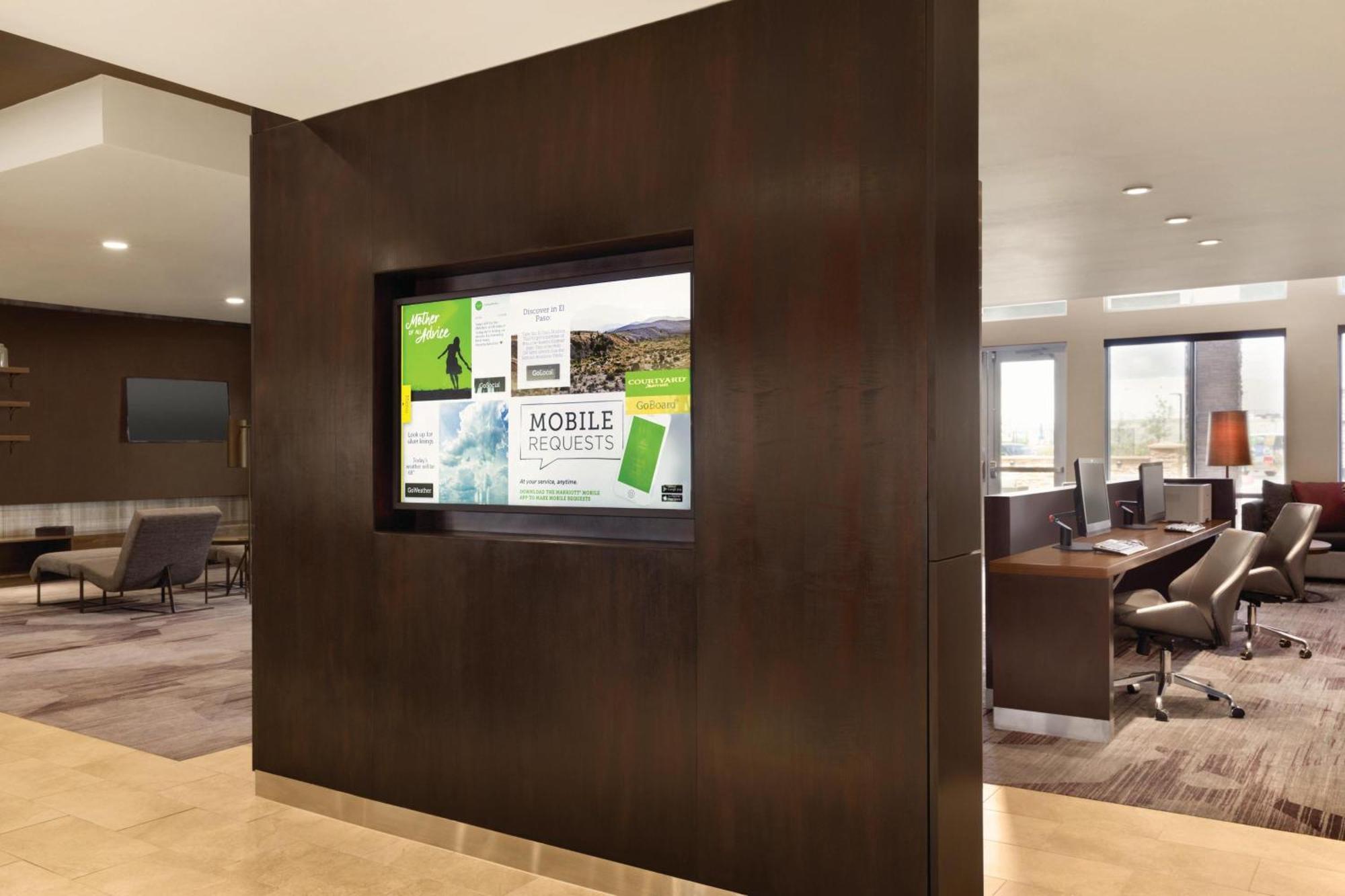 Courtyard By Marriott El Paso East/I-10 Hotell Eksteriør bilde
